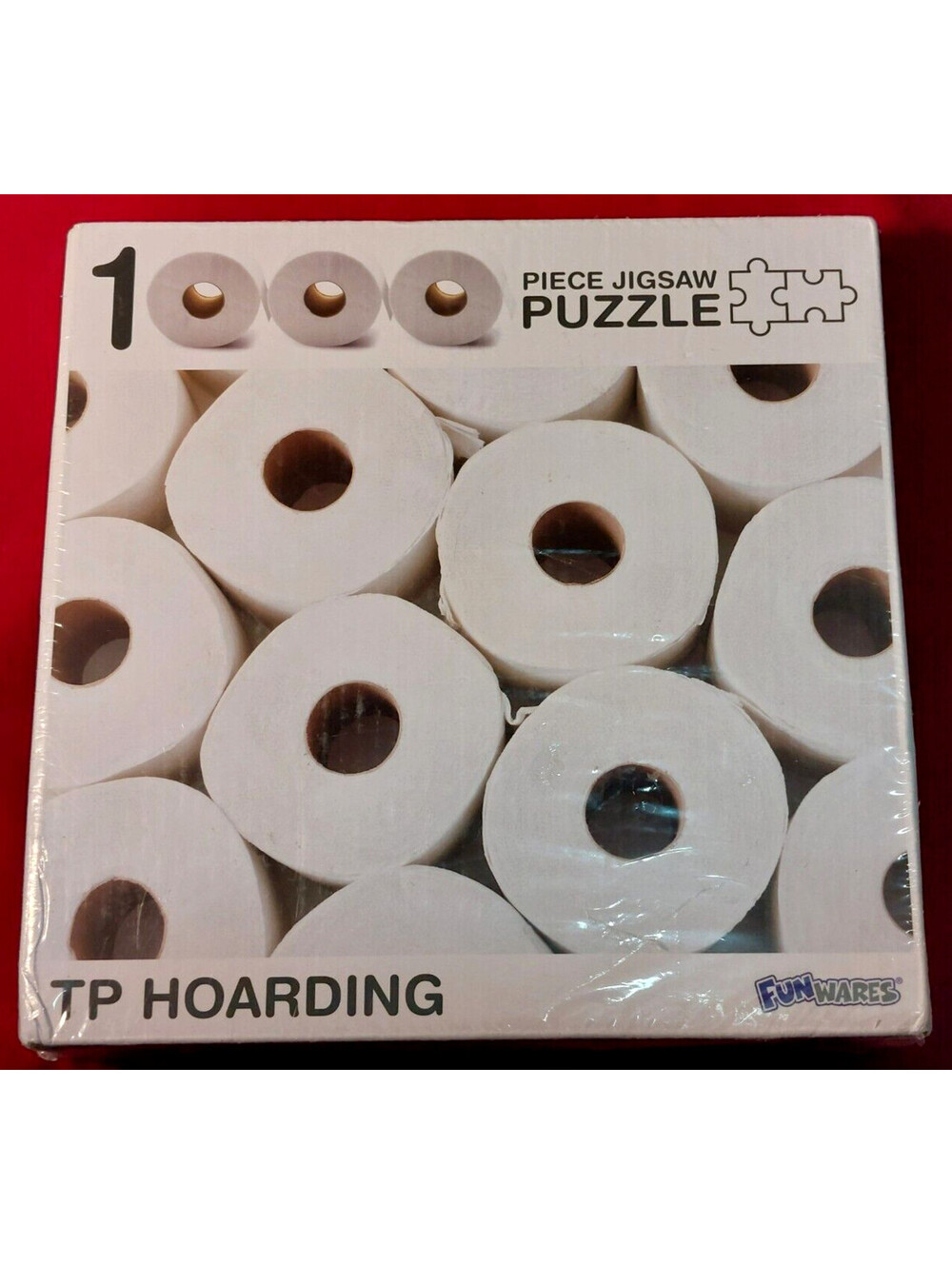 TP HOARDING 1000 piece Expert Level Jigsaw Puzzle from FUNWARES 27x19" NEW!